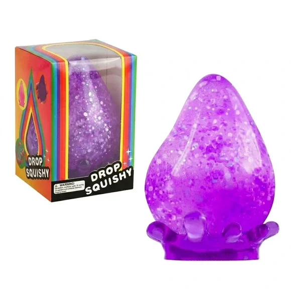 🔥NeeDoh Dream Drop Sensory Squeeze Stress Relief PURPLE BNWT🔥 - Picture 2 of 2